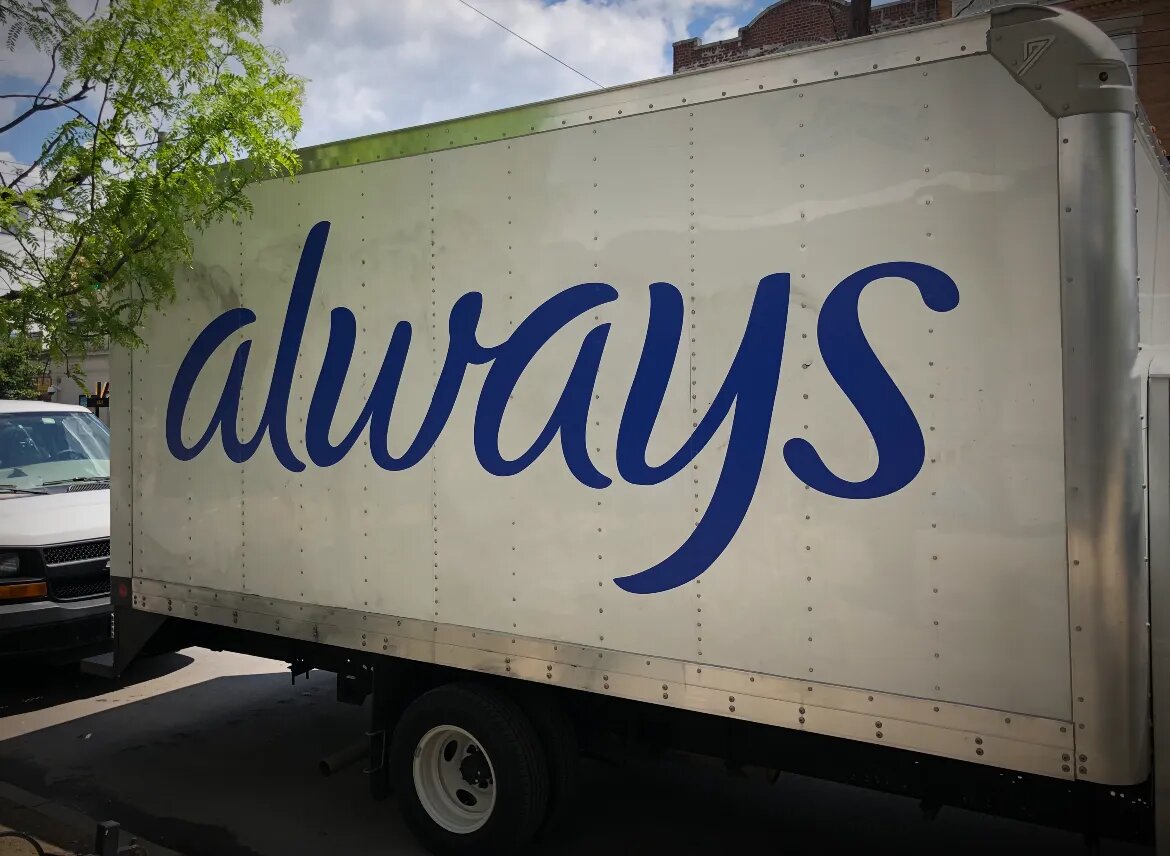 Always Company Truck Wraps by Signs New York