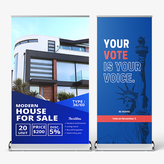 banner stands benefits