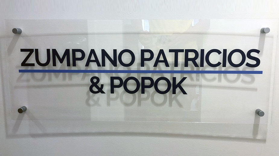 acrylic name plate signs