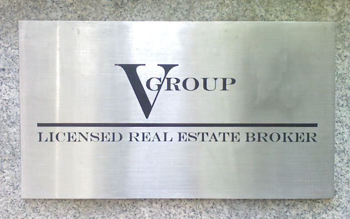 aluminum real estate signs