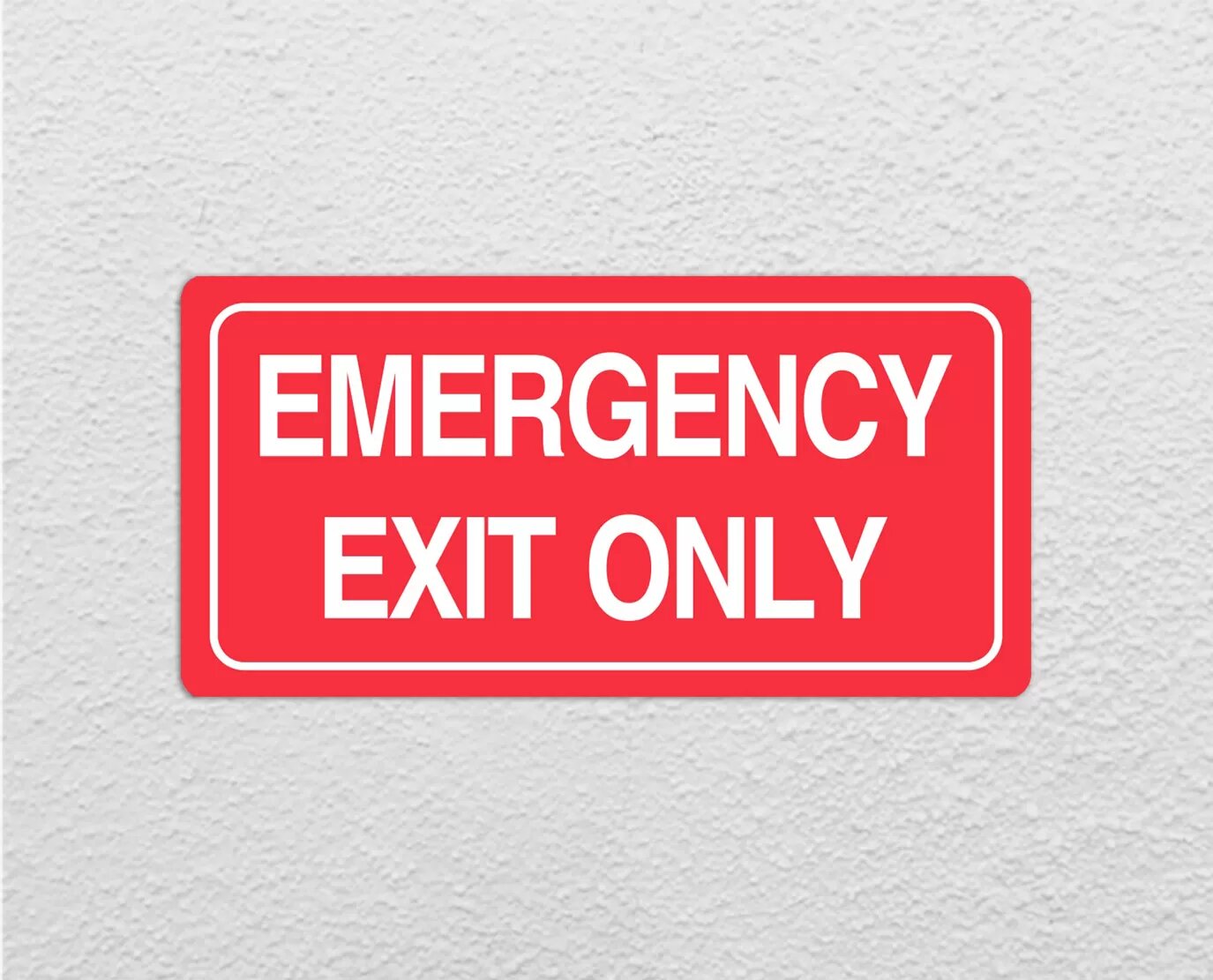 alt="building emergency exit fire safety sign maker"