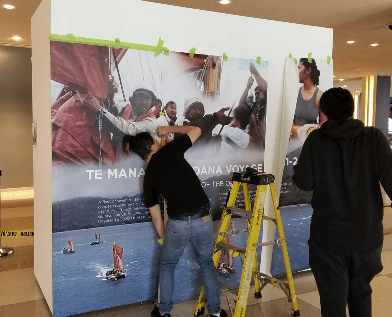 event wall wraps installer nyc