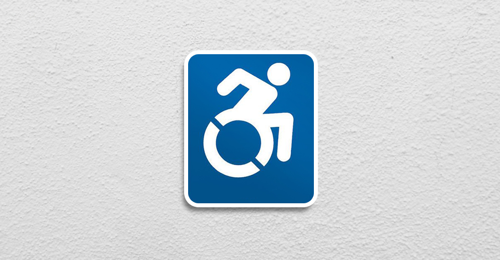new handicap logo sign maker nyc