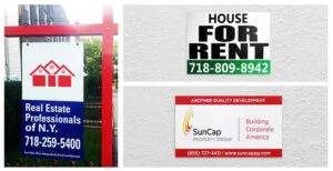 real estate signs types new york city
