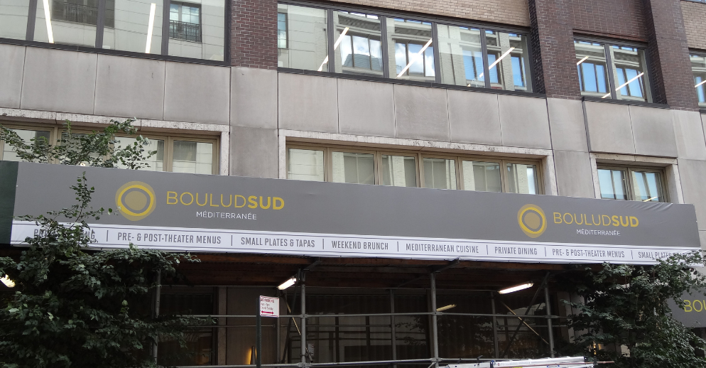 scaffolding banners for business new york city