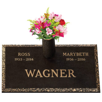 Wagner Bronze Memorial Plaque Plate