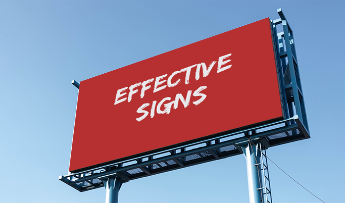 signage design tips nyc