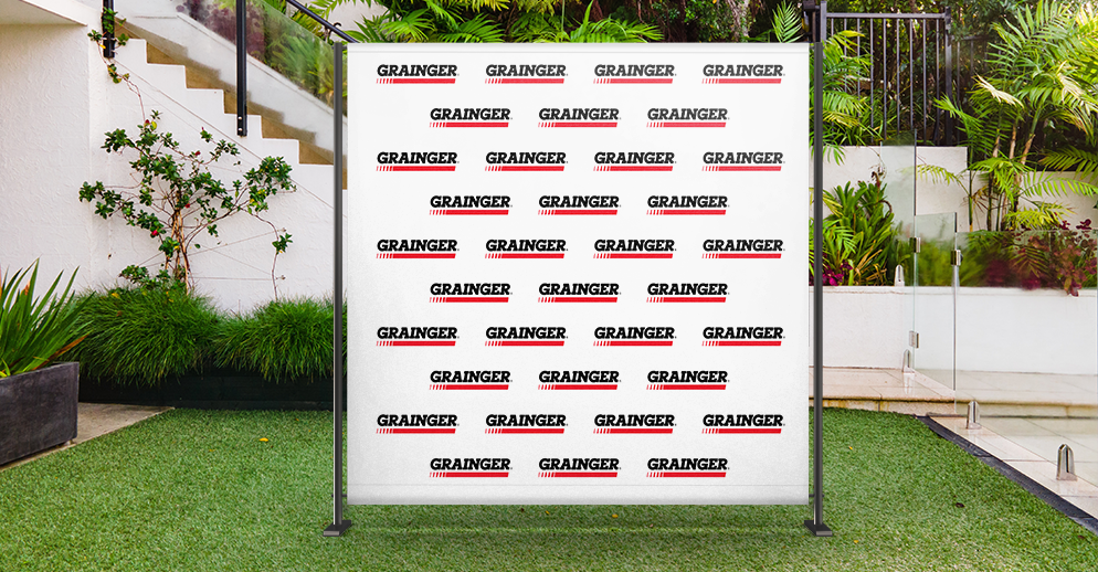 step and repeat backdrop banners for trade shows nyc