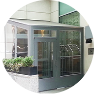 custom glass vestibules nyc