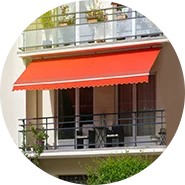open retractable awnings
