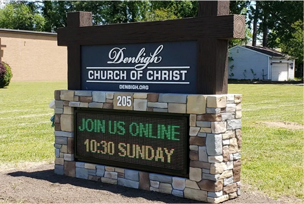 Worship Church Signs