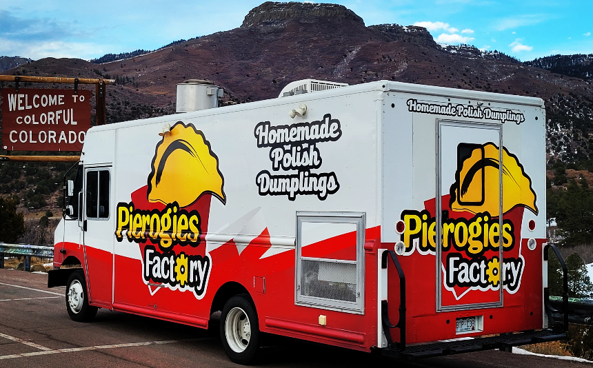 Food truck wraps