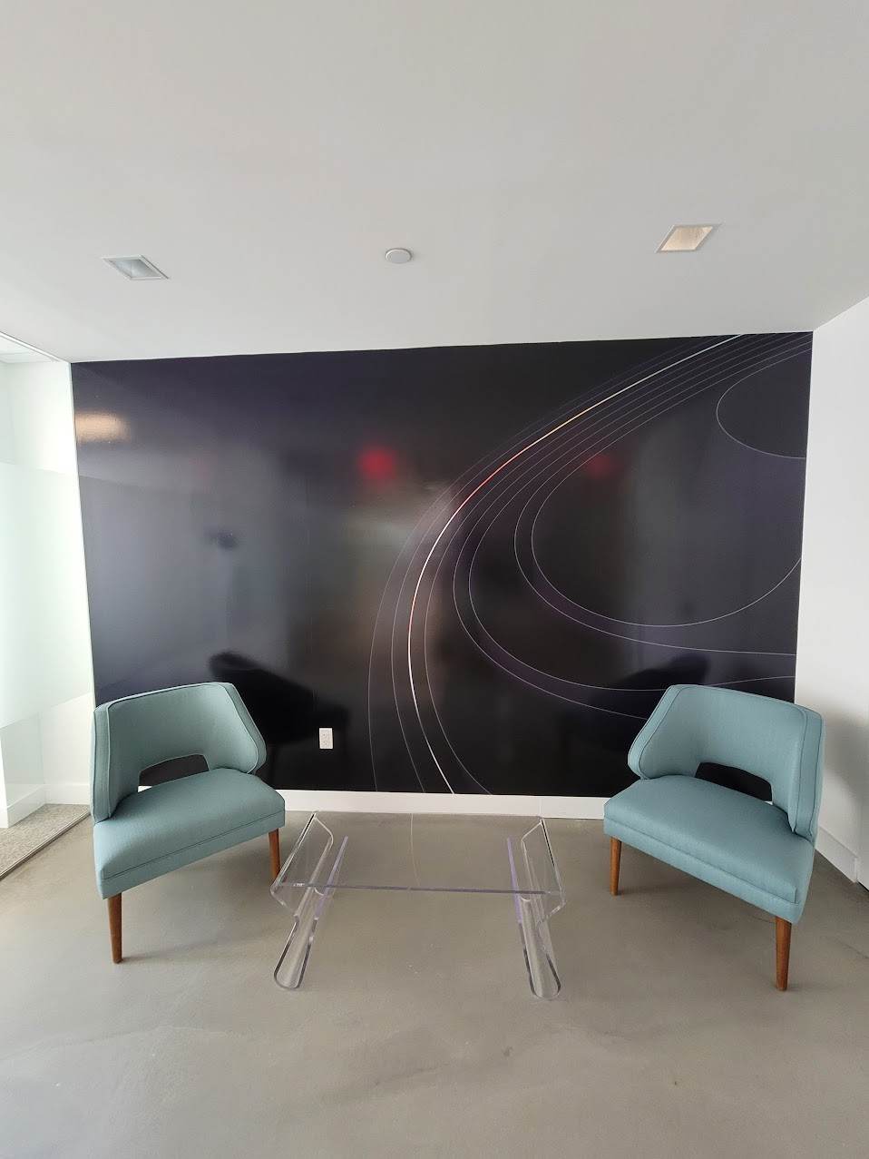 Interior Wall Graphics for Office Lobbies