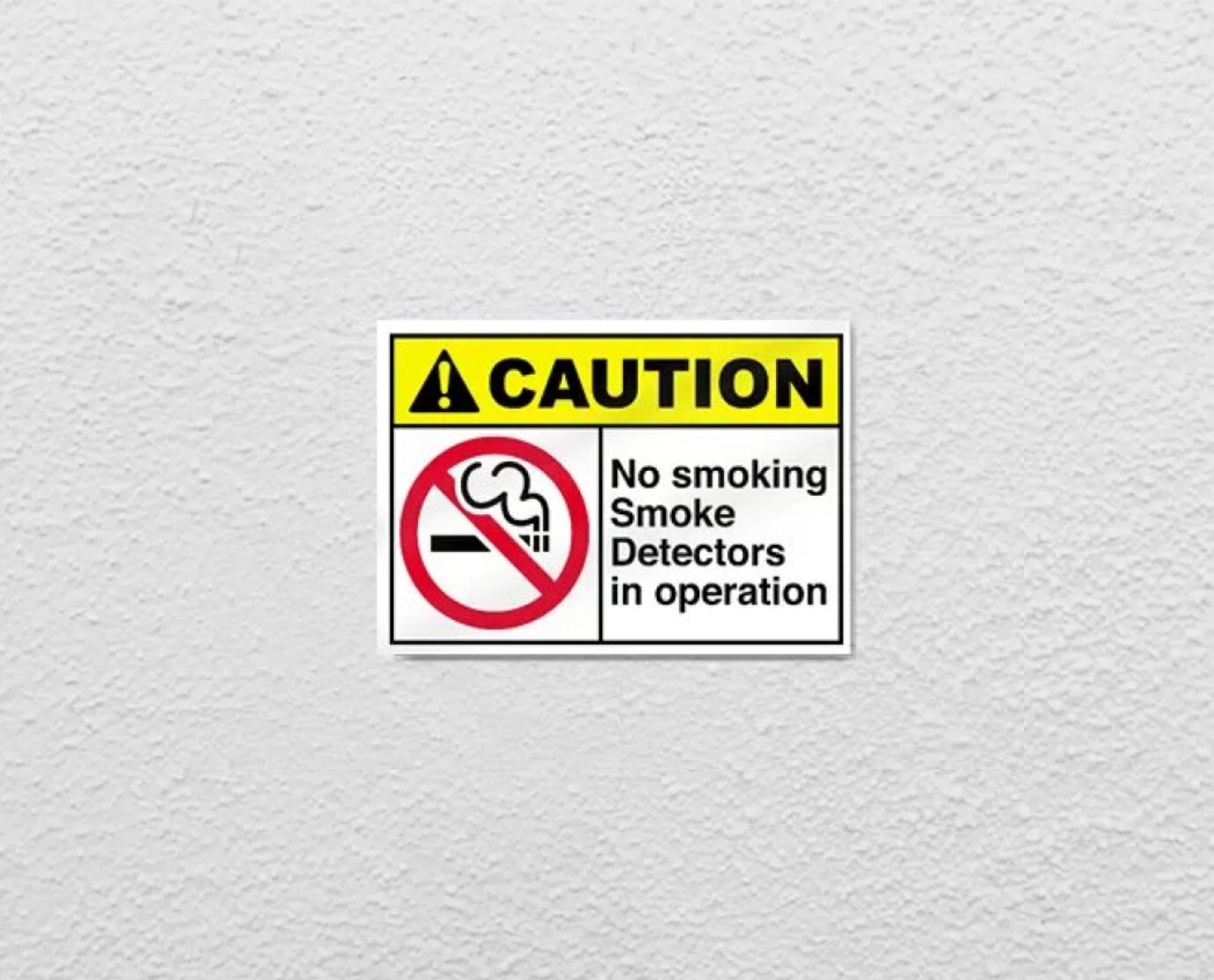 smoke detector safety signs new york