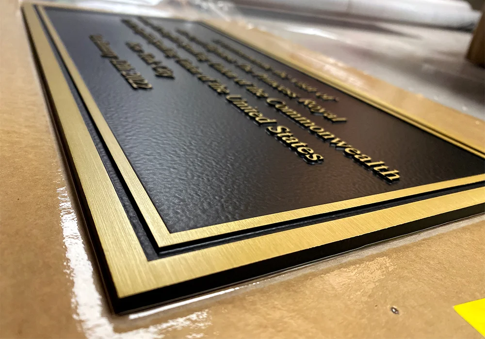 Metal Plaques - Building, Memorial, Dedication and Office Plaques - Signs  NYC