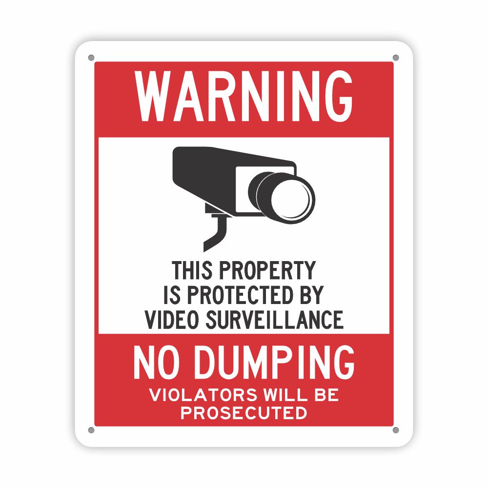 no-dumping-video-surveillance-sign