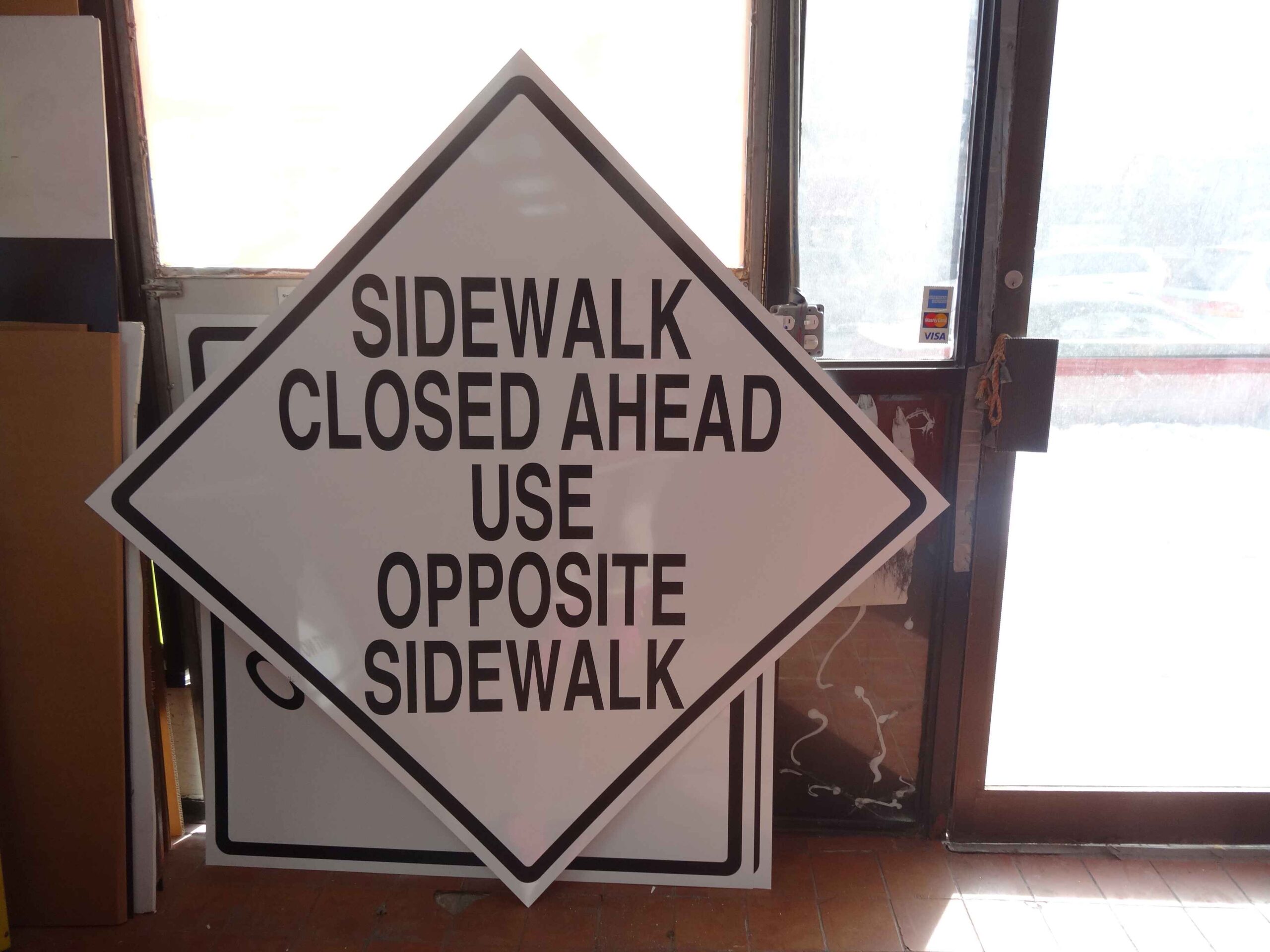 construction signs for business